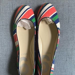 Nine West Ballet Flat, Pink Multi